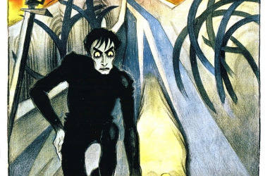 The Cabinet of Dr. Caligari כרזת סרט האימה הגרמני משנת 1920