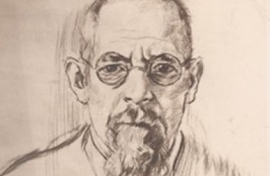 ארנסט מילר, רישום לא מתוארך, אמן לא ידוע (ייתכן שדיוקן עצמי)